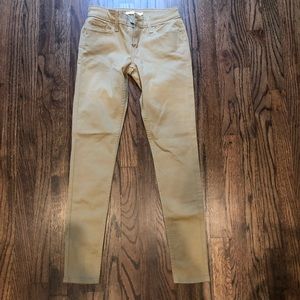 Levi’s tan skinny jeans